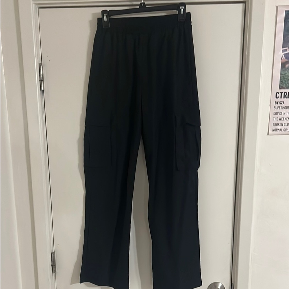 SHEIN Black Straight Leg Pants